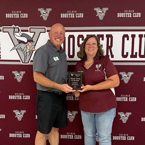 Becky Dehli & Family - Booster Family of the Year