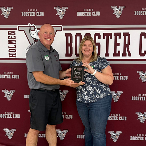 Katie Brickner - Booster Member of the Year